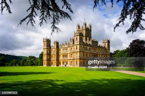 Highclere Castle Downton Abbey High Res Stock Photo Getty Images