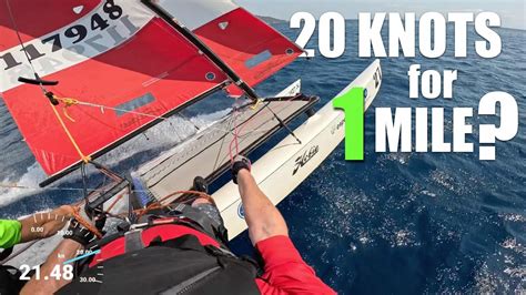 Hobie 16 20 Knots For 1 Mile Challenge Weboating