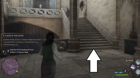 Hogwarts Legacy Cache In The Castle Treasure Location Pro Game Guides