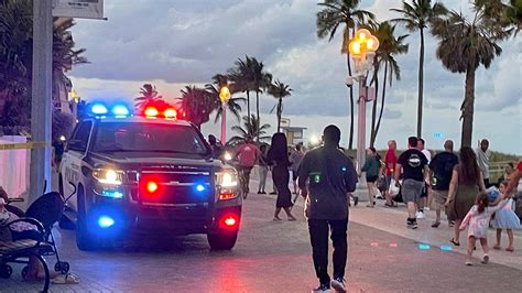 Hollywood Beach Mass Shooting Suspects Arrested Sought In Florida