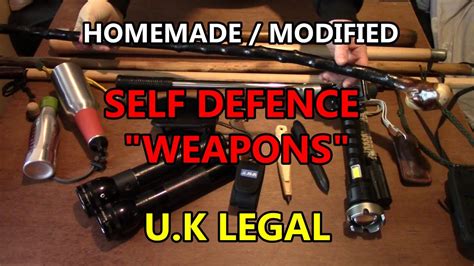 Home Made And Modified Self Defence Weapons Legal Carry In U K Youtube