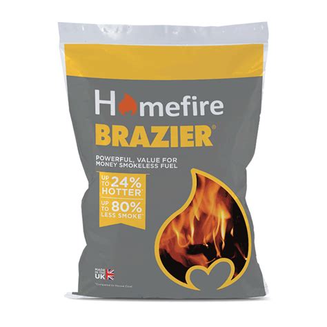 Homefire Brazier Smokeless Coal 20Kg Coal Bags Fsf