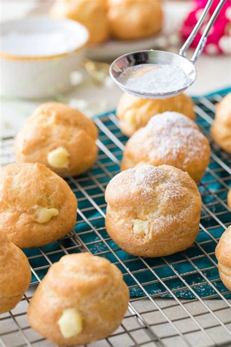 Homemade Cream Puffs Sugar Spun Run