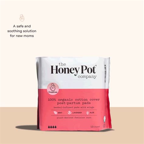 Honey Pot Postpartum Pads Baby Birth And Beyond