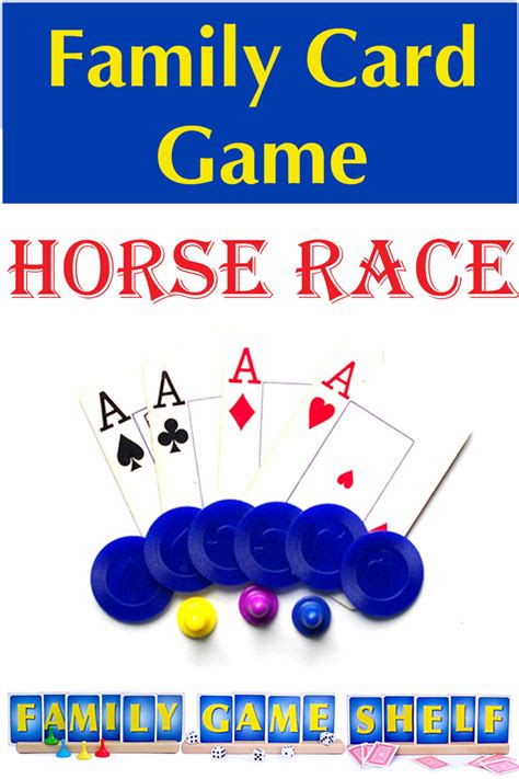 Horse Race Card Game Family Game Shelf