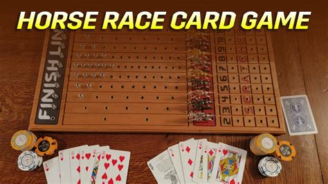 Horse Race Card Game Rules