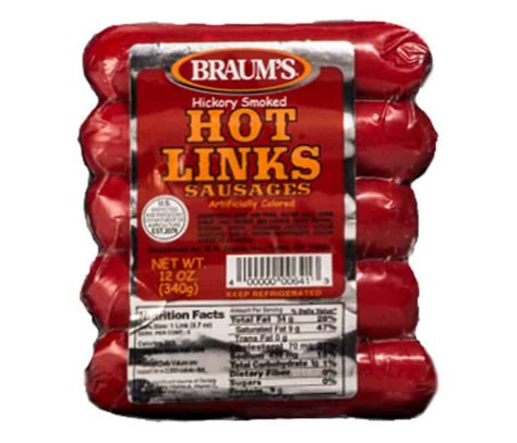 Hot Links Braum Amp 39 S