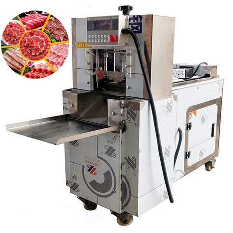 Hot Pot Restaurant Frozen Meat Slicer Beef Slicing Machine