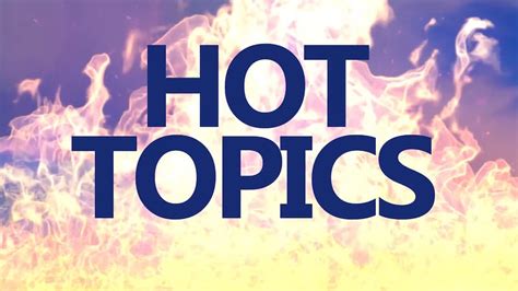 Hot Topics On Healthcare Informatics Today
