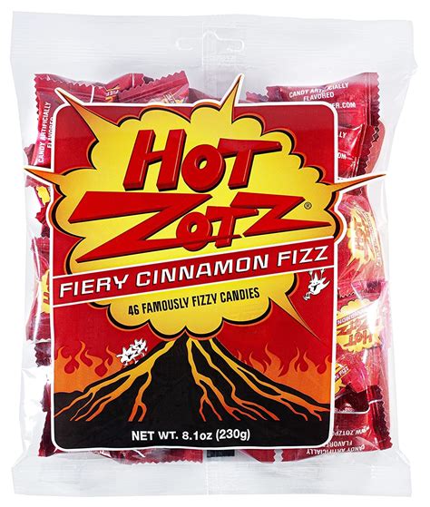 Hot Zots Fizzy Candy 20G