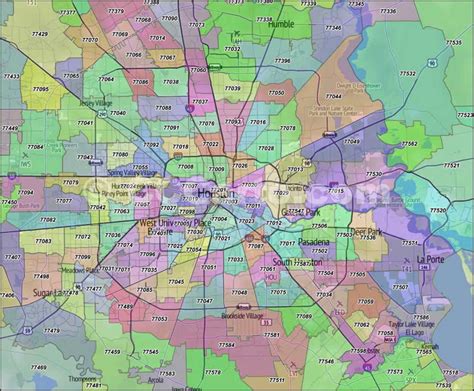 Houston Zip Code Map Free Zip Code Map Houston Zip Code Map