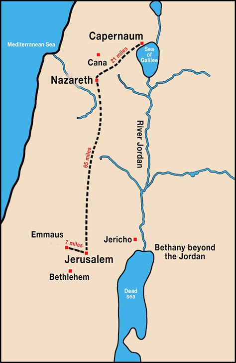 How Far Did Jesus Walk Ray Downing