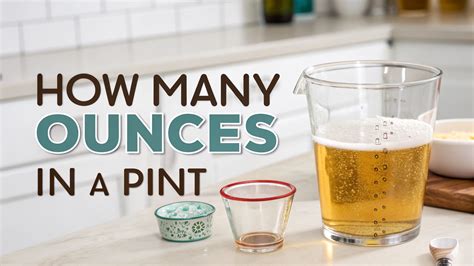Pint to Ounces: Exact Conversion Revealed!