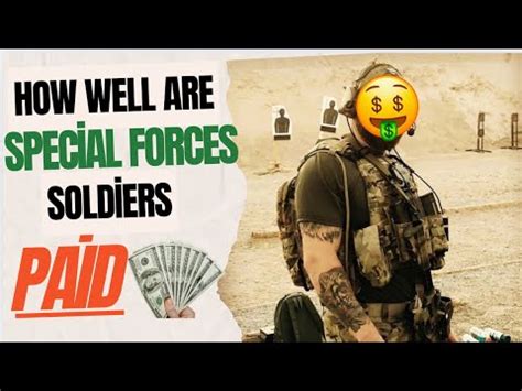 How Much Money Do Special Forces Soldiers Make It S Probably More