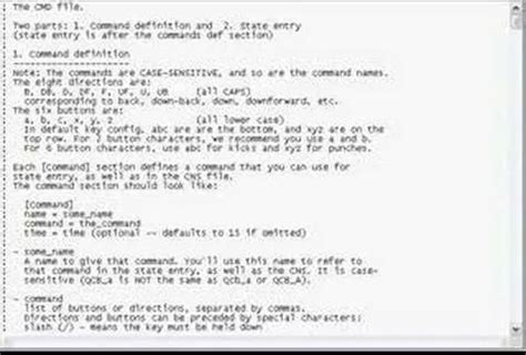 How To Access Character Command List