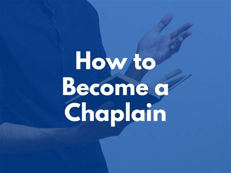 How To Become A Chaplain United Theological Seminary