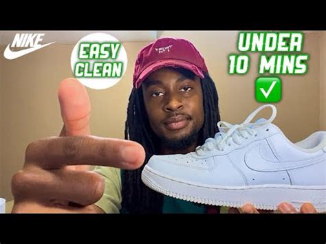 How To Clean Air Force 1 In Under 10 Minutes