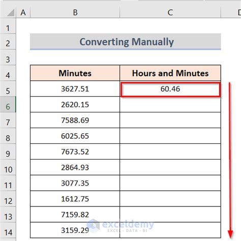 How To Convert Minutes To Hours And Minutes In Excel 5 Methods