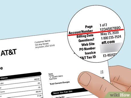 How To Find Your At T Account Number With Without Bill How To Find Your At T Account Number With Without Bill