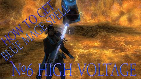 How To Get Blue Mage Spell 6 High Voltage Youtube