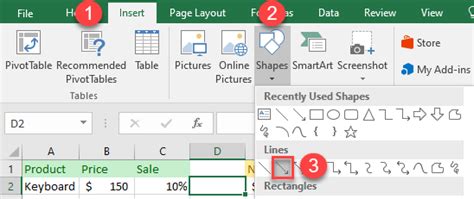 How To Insert An Arrow In Excel Google Sheets Automate Excel