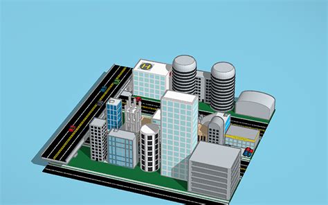 How To Make A City In Tinkercad And 3D Print It 7 Steps Instructables