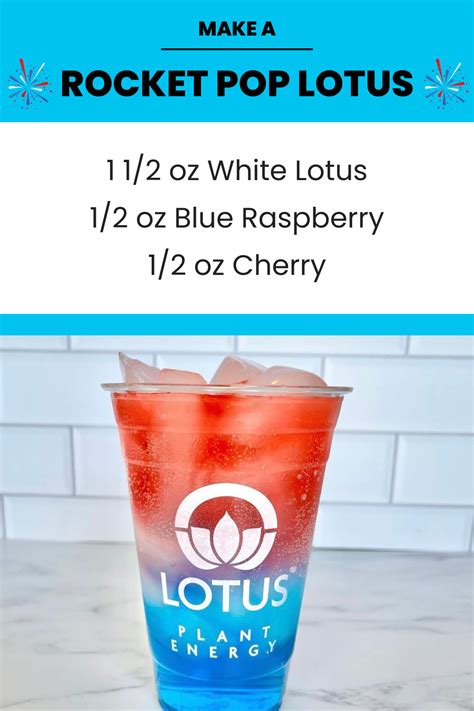 How To Make A Rocket Pop Lotus Energy Drink Energy Drink Recipe How To Make A Rocket Pop Lotus Energy Drink Energy Drink Recipe