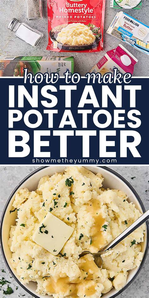 How To Make Instant Potatoes Better Best Boxed Mashed Potato