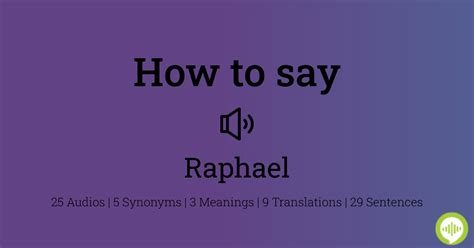 How To Pronounce Raphael Hythloday Howtopronounce Com
