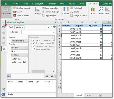 How To Quickly Search A Value In Multiple Sheets Or Workbooks