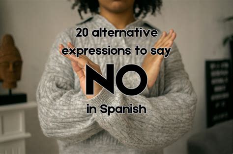 How To Say No In Spanish Spelling Pronunciation And More
