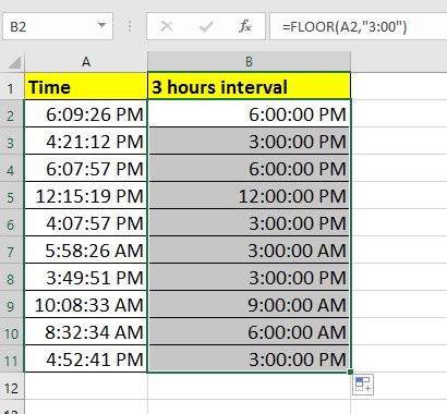 How To Separate Class Intervals In Excel