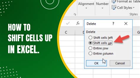 How To Shift Cells Up In Excel Like A Pro Earn And Excel