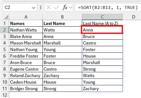 How To Sort In Excel By Last Name Superjoin