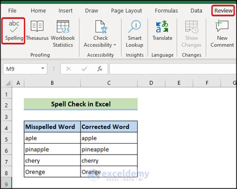 How To Spell Excel