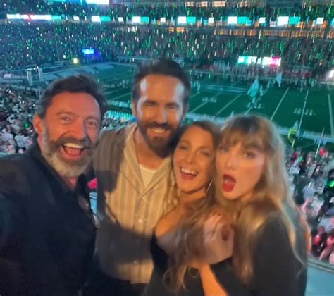 Hugh Jackman What It Was Like Attending Chiefs Game With Taylor Swift