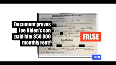 Hunter Biden Rent Conspiracy Theory Shared By Conservative Lawmakers