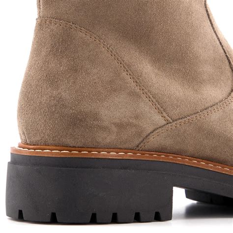 Hush Puppies Suede Laarzen Taupe Wehkamp