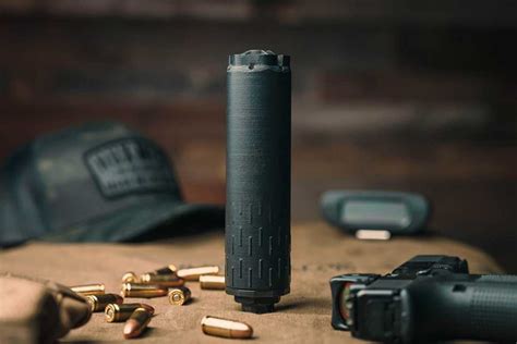 Huxwrx Flow 9K Ti Suppressor Huxwrx Amp 39 S First Fully 3D Printed Pistol