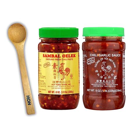 Huy Fong Sambal Chili Garlic Sauce 18Oz Timely Basket