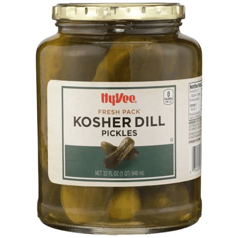 Hy Vee Kosher Dill Pickles 32 Oz Delivery Near Me Doordash