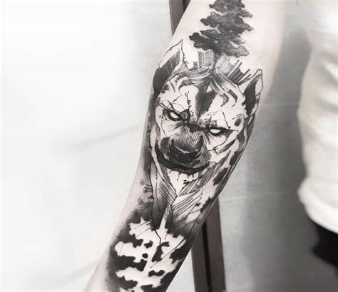 Hyena Tattoo By Eliel Mendes Post 28925