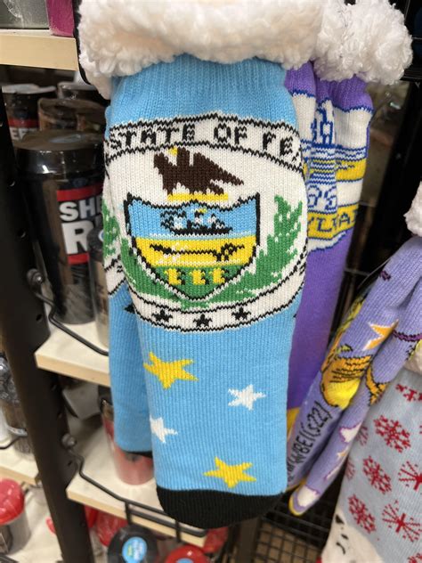 I Found A Pair Of Socks With The Pennsylvania State Seal At A Sheetz