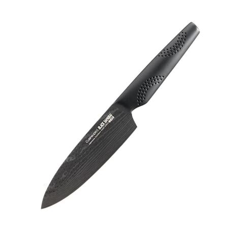 Id3 6 In Steel Full Tang Black Samurai Chef S Knife