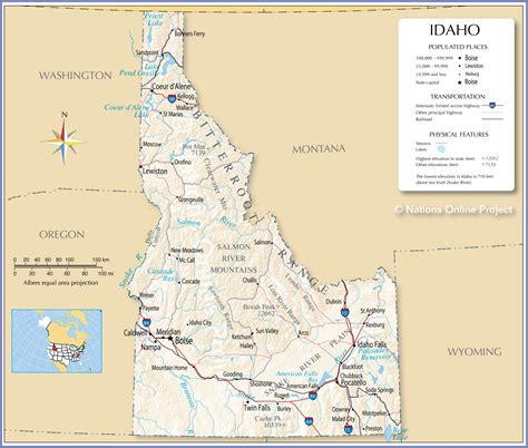 Quickly Locate Idaho On Us Map: Fast, Simple Guide