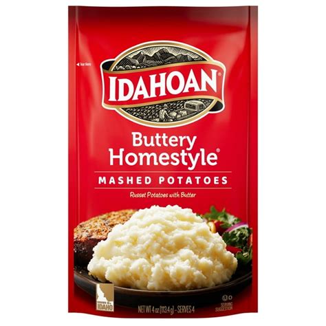Idahoan Buttery Homestyle Mashed Potatoes 4 Oz Packet Ebay