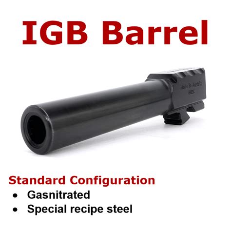 Igb Austria Barreltechnology Glock 19 Igb Barrel 1 2X28