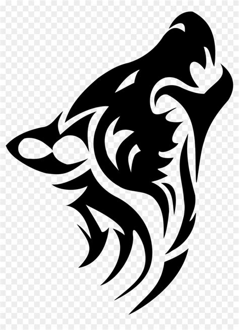 Image Tribal Wolf Tattoo Designs Free Transparent Png Clipart Images Download