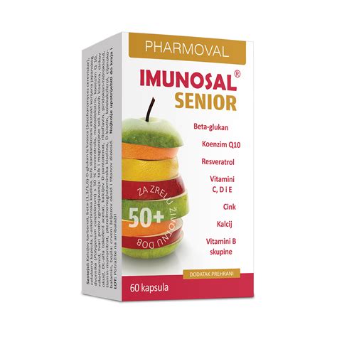 Imunosal Senior 60 Kapsula Pharmeria Hr