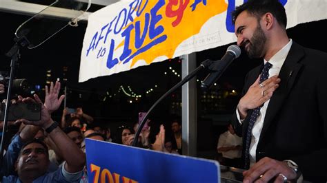 In Joyful Speech Mamdani Vows To Work For Each And Every New Yorker